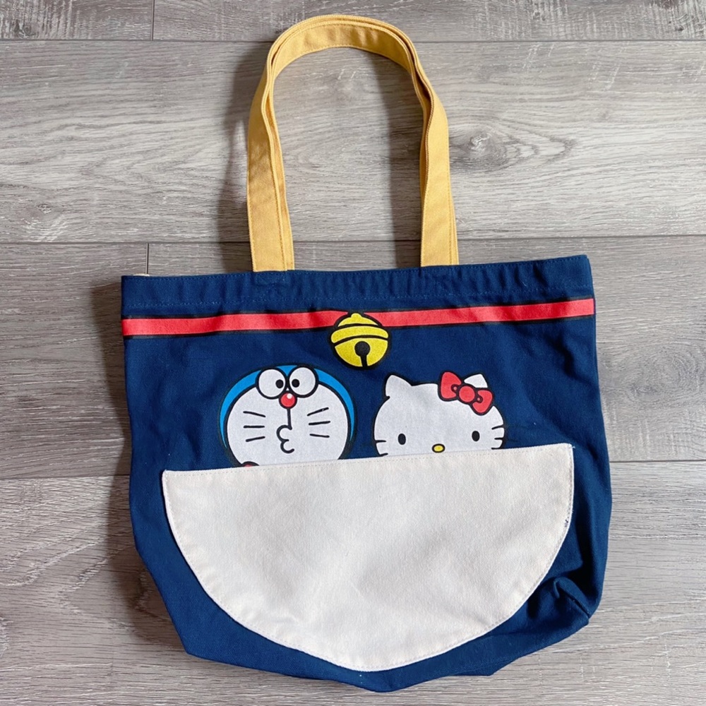 Hello Kitty x Doramon Tote Bag